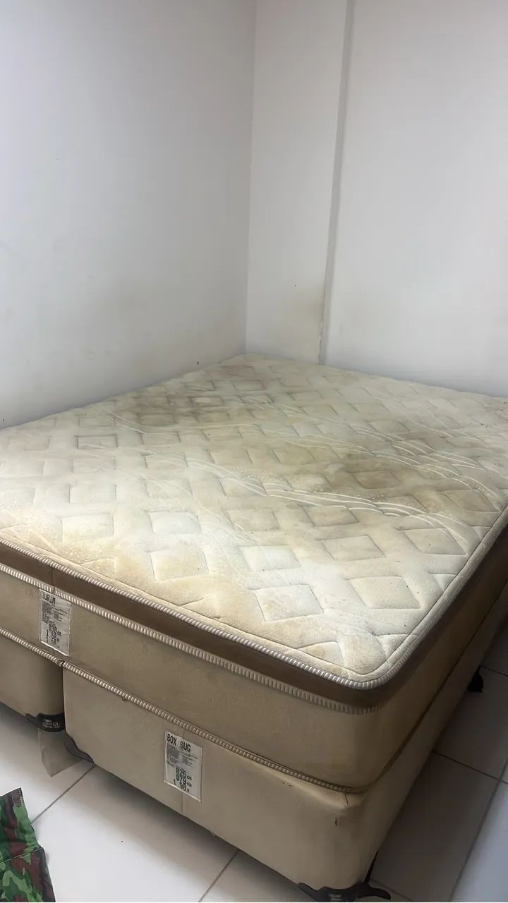 Cama box ( Queen Size ) usada  - Foto 4