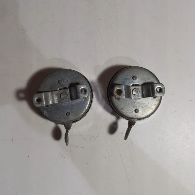 Par de campainhas de bicicleta antigas  - Foto 3