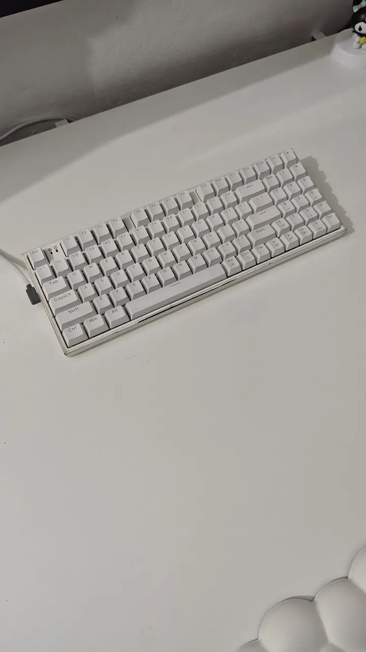 Kit teclado e mouse gamer branco  - Foto 2