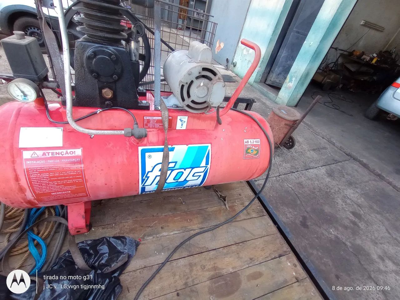 Compressor de ar comprimido - Foto 2