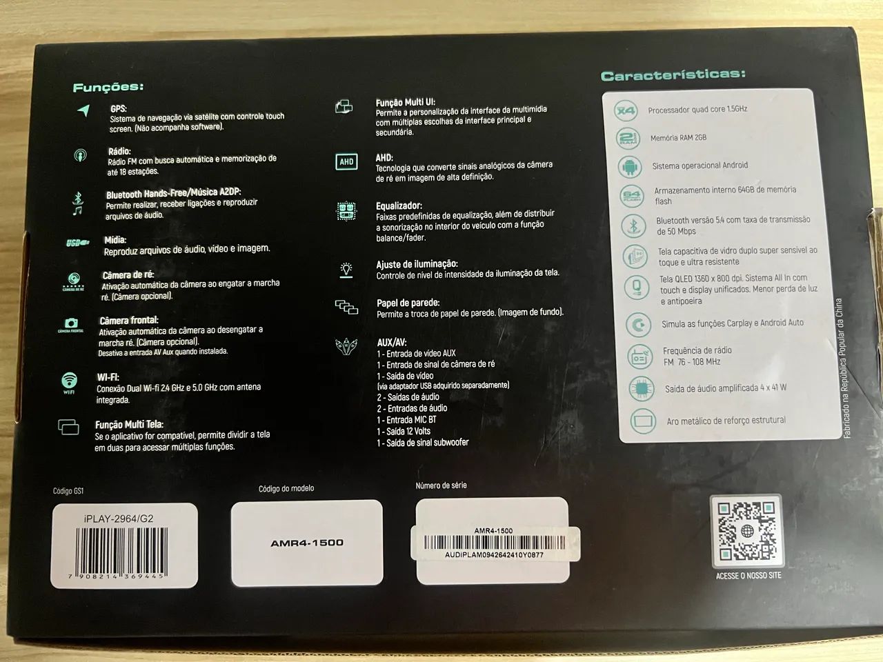 Multimidia  Adak 9 Polegada  2ram 64gb  Android Qled
