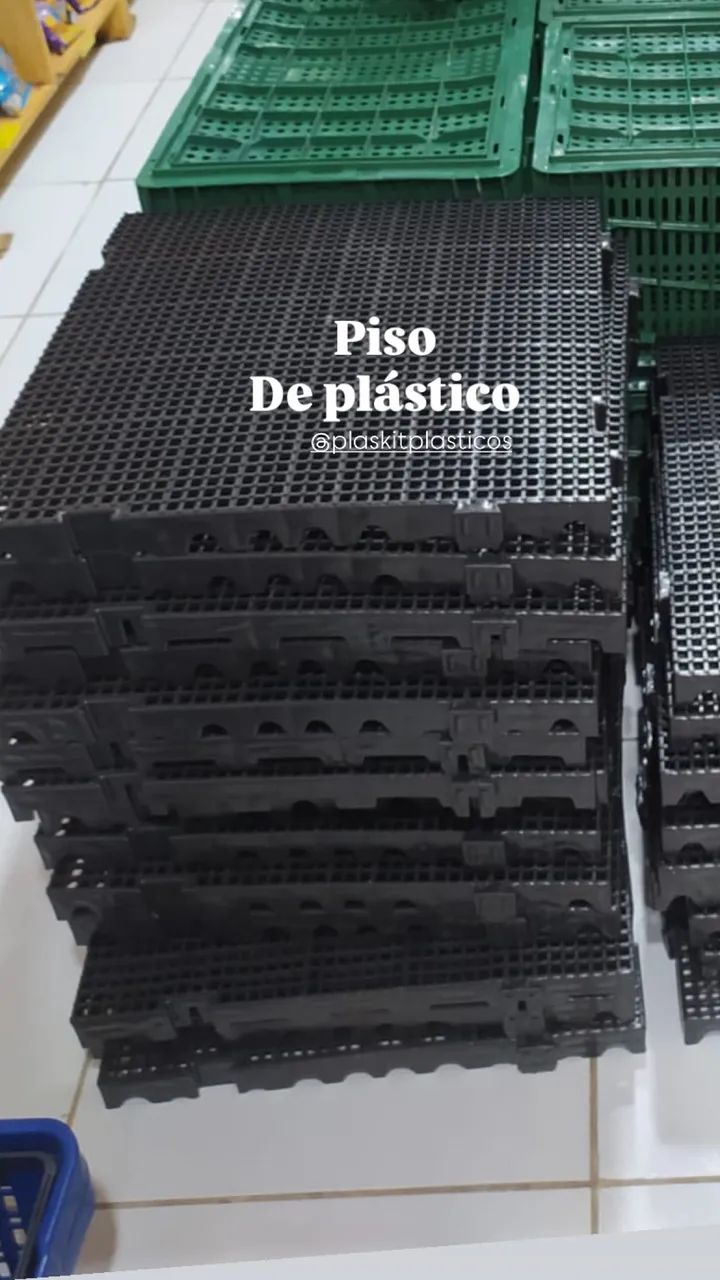 Piso de plástico | 50x50 - Foto 2