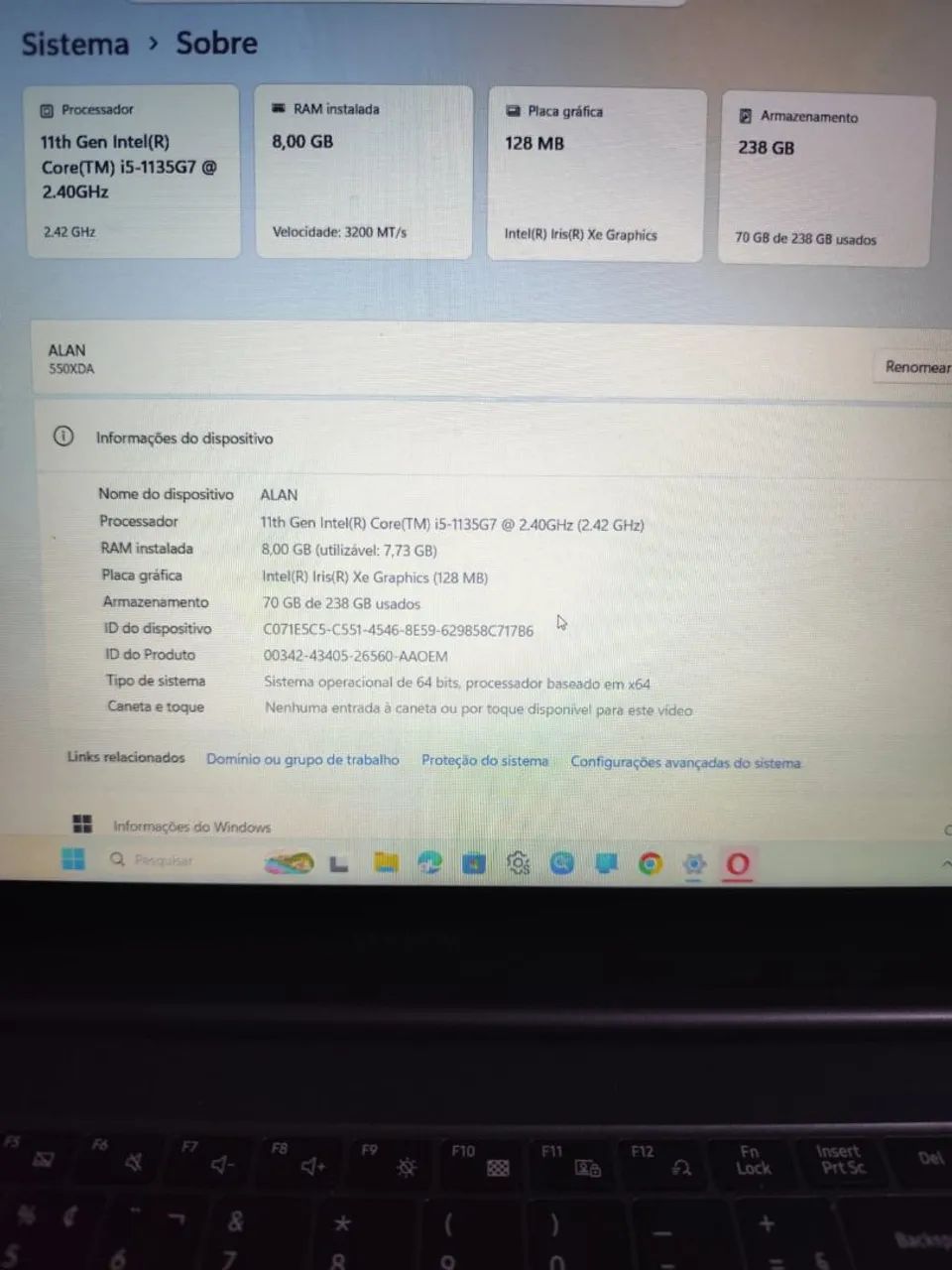 Notebook Samsung  - Foto 2