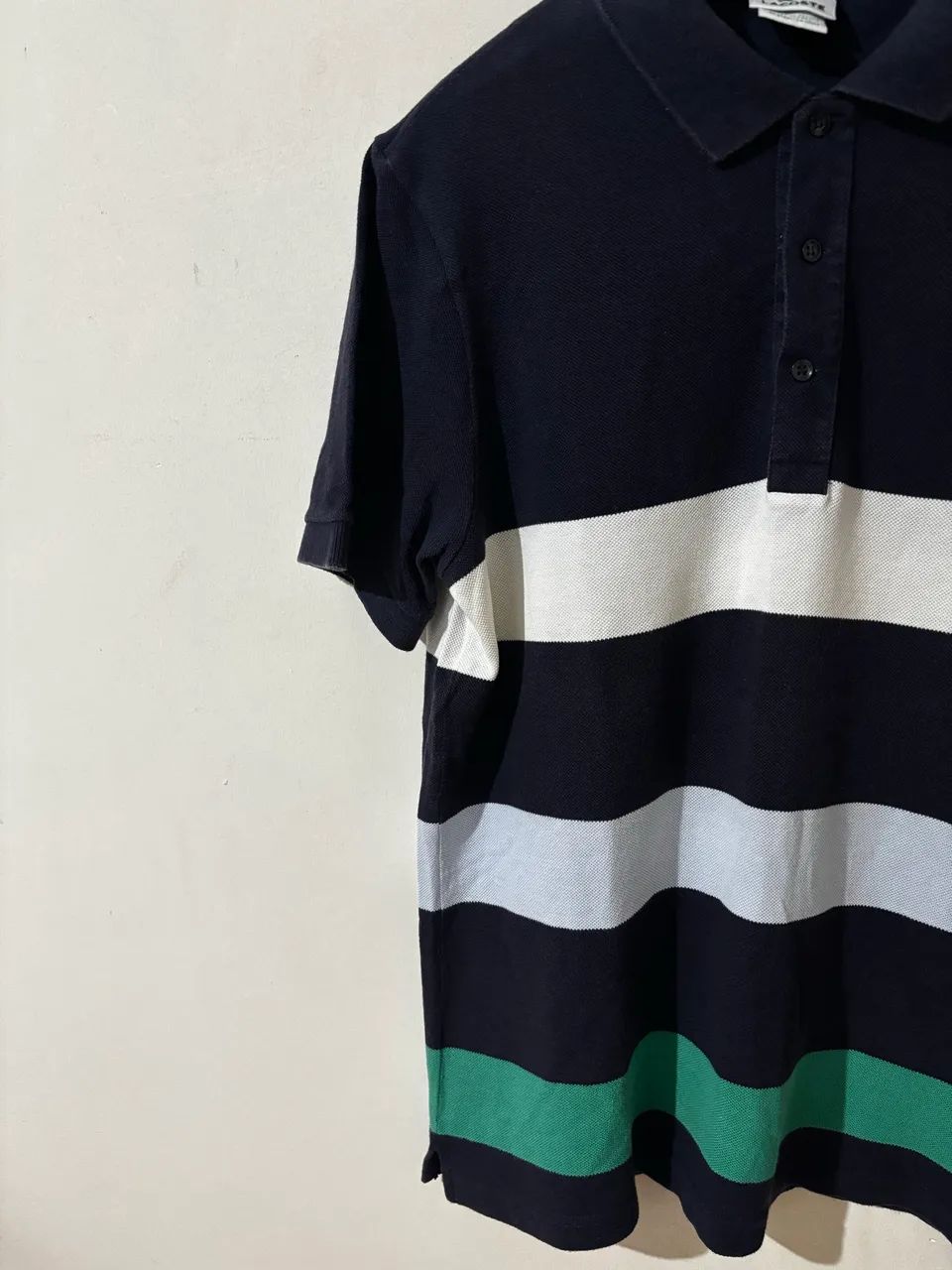 Camisa Polo Listrada Lacoste Original  - Foto 4