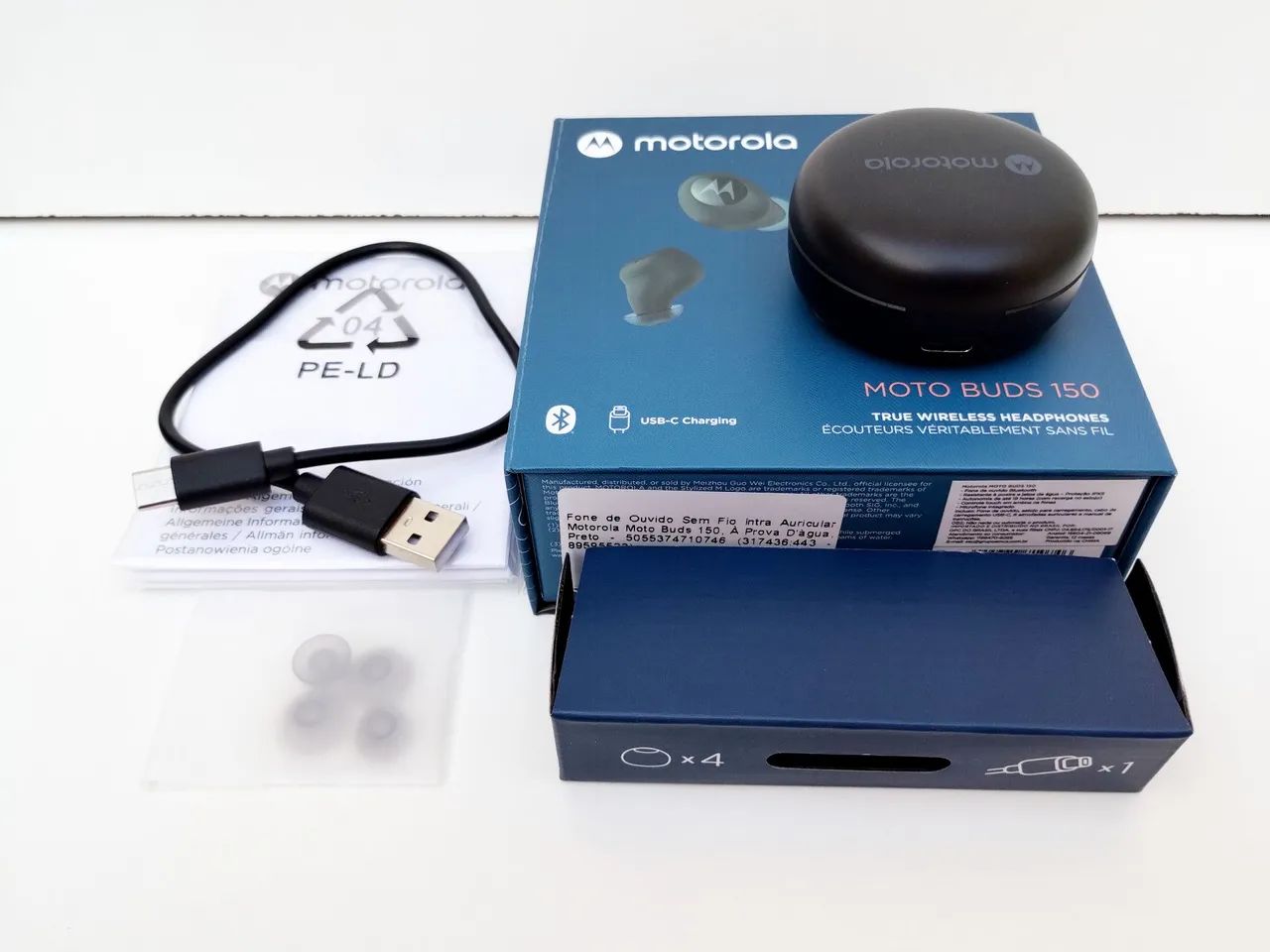 fone de ouvido tws original motorola bluetooth sem fio celular - Foto 5