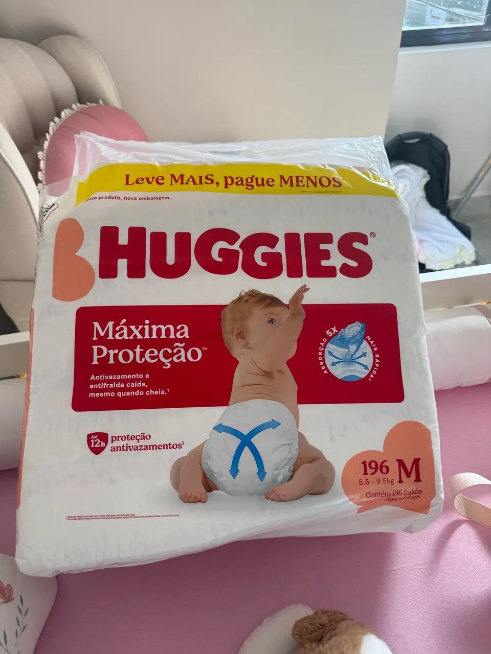 Fralda Huggies máxima proteção  - Foto 2