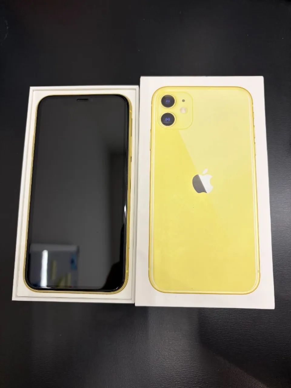 iPhone 11 64GB Amarelo - estado de novo, caixa completa