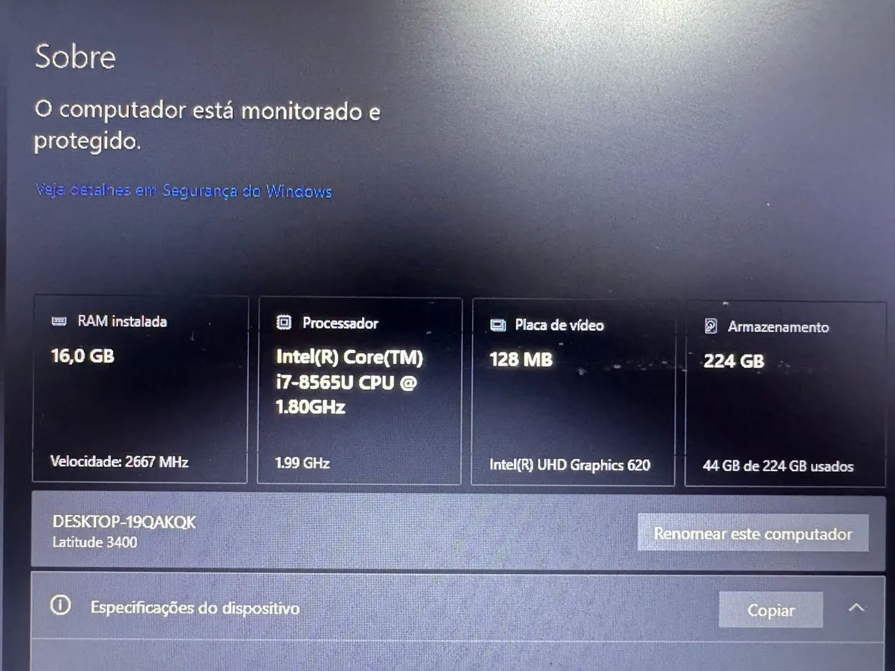 Notebook Dell latitude 3400 - Foto 2
