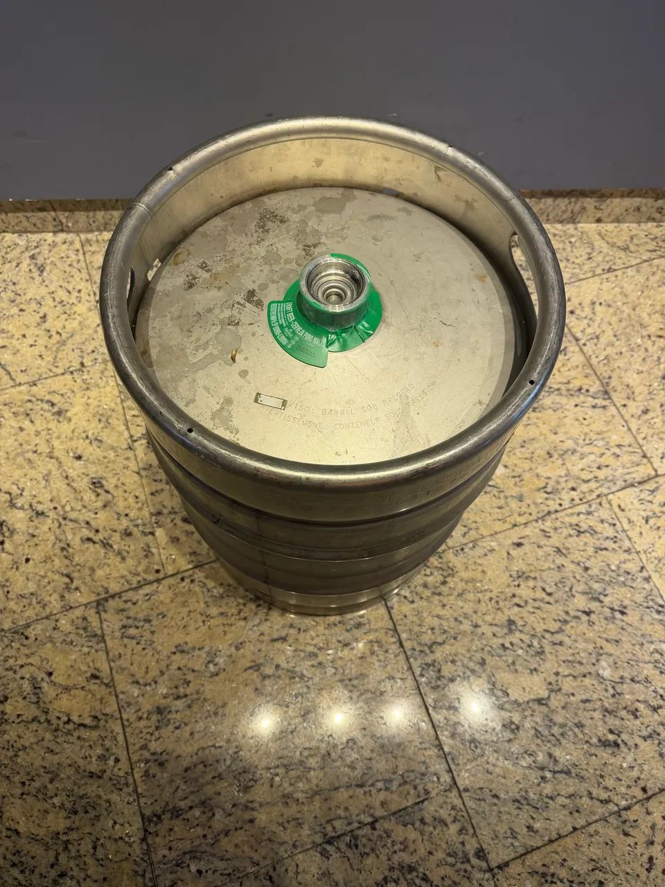 Barril para Chopp Heineken - 50 litros 