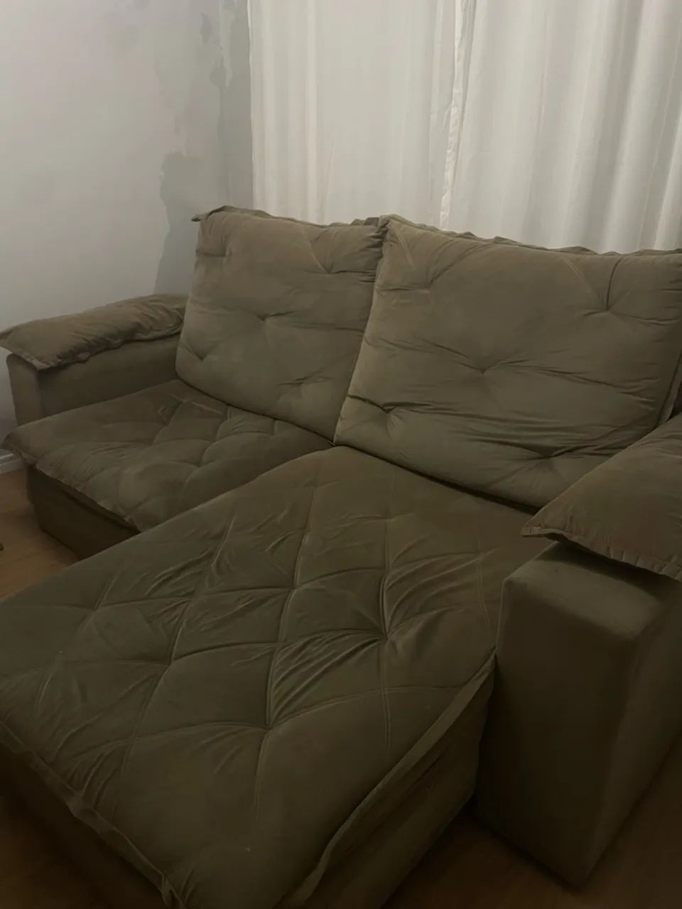 Sofá usado retrátil / reclinável  - Foto 2