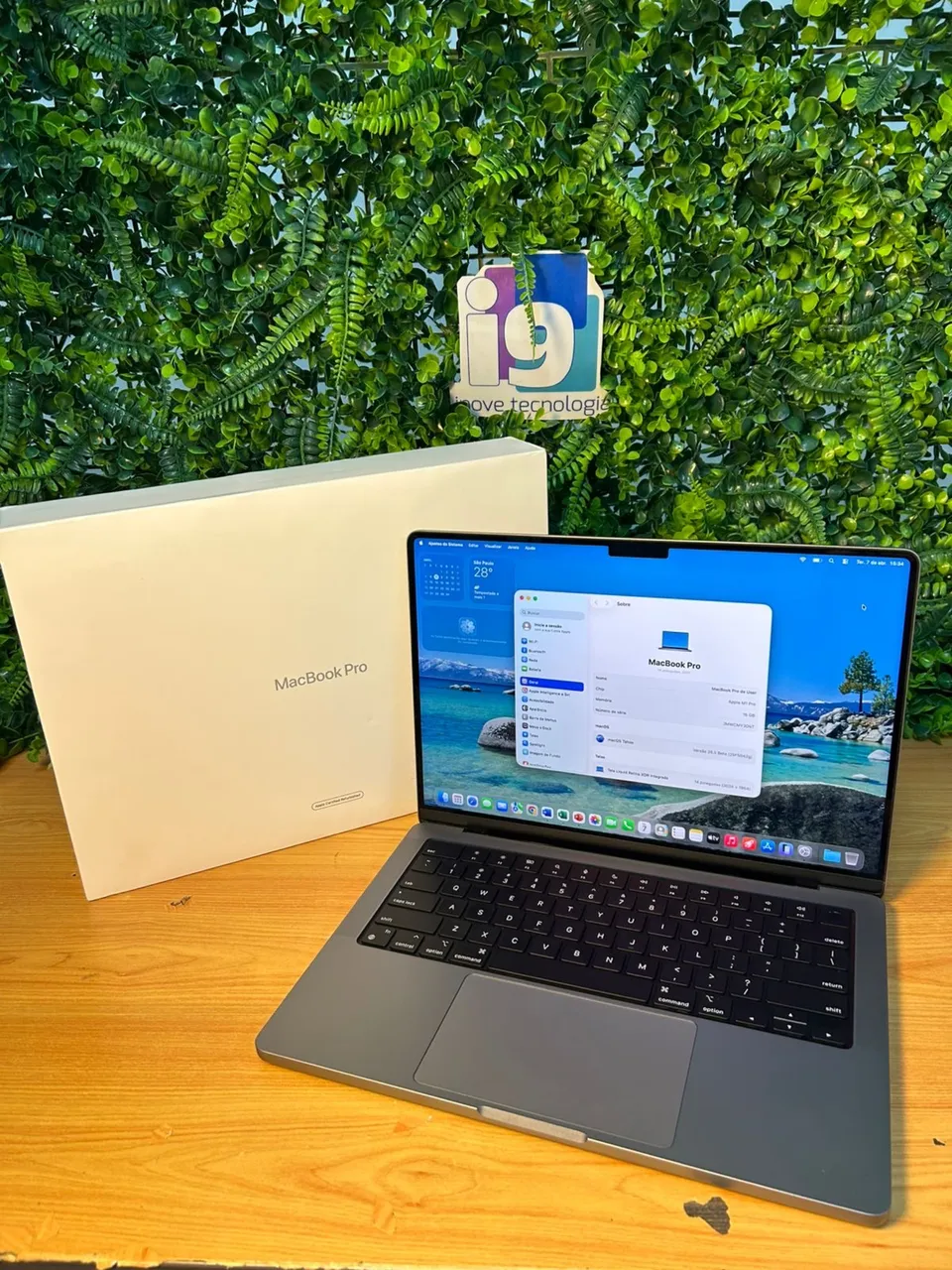 MacBook Pro M5 | 16/512 | Silver | 14 Polegadas Lacrado - Loja