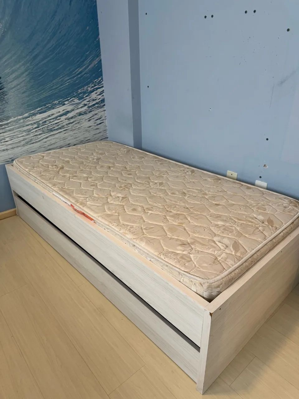 Cama solteiro com cama auxiliar (Bicama) - Foto 5