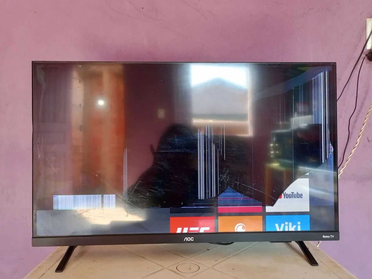Televisão tela quebrada - Foto 2