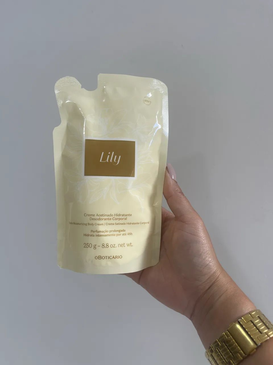 Refil Lily creme acetinado 250g - Foto 2