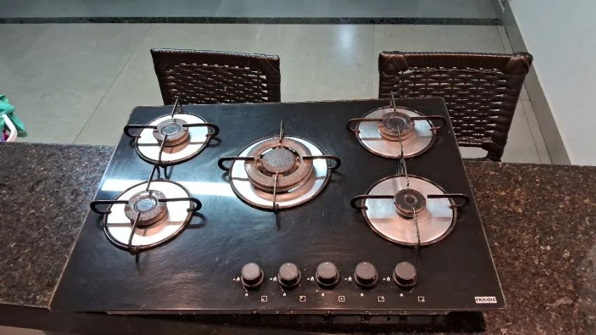 Fogao cooktop 5 bocas Franke