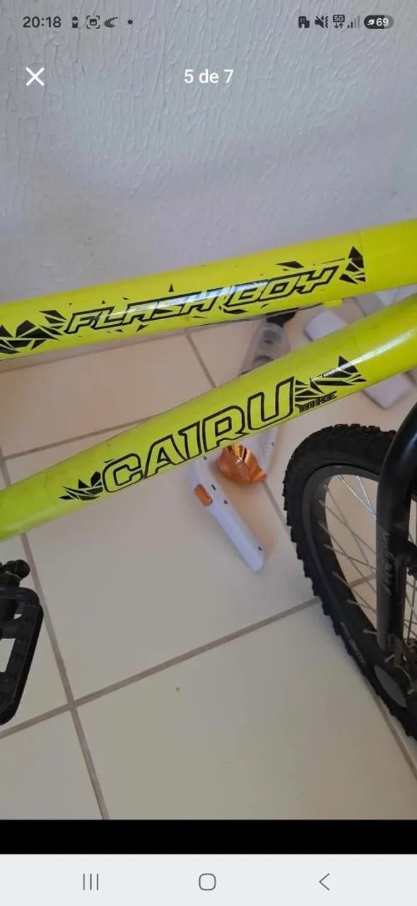 Bicicleta Cairu usada infantil  - Foto 2