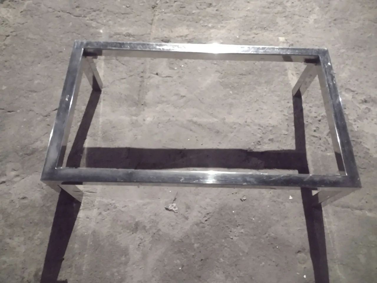 Mesa de centro de inox maciso  - Foto 4