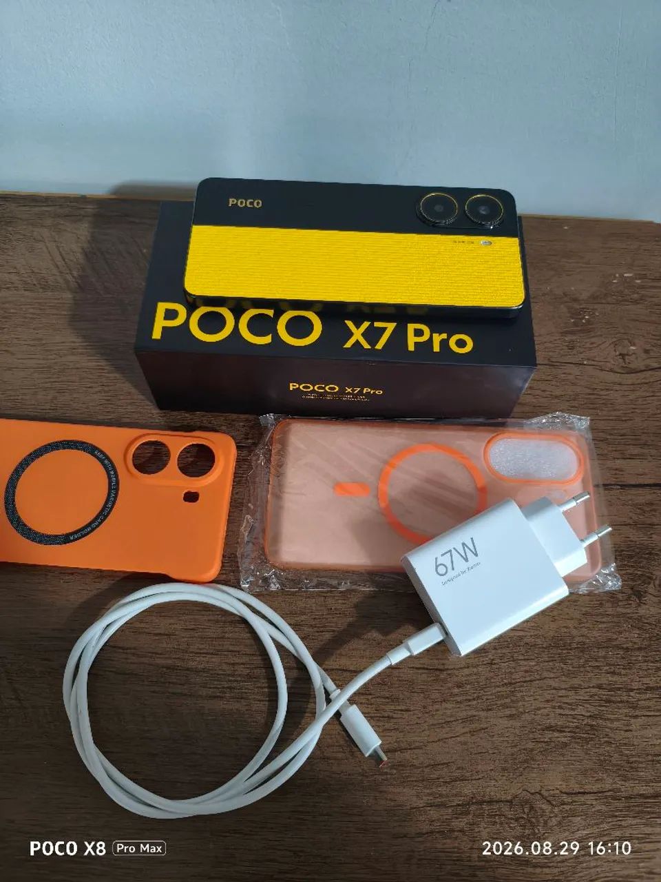 Poco X7 pro 256 GB amarelo 