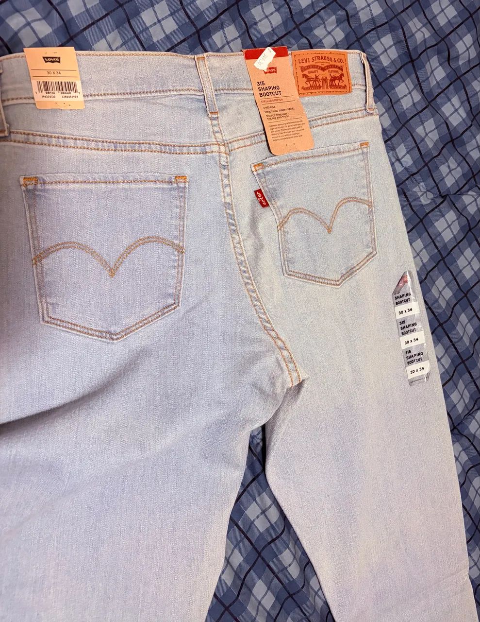 Calça Jeans Levis 315 shaping bootcut 42/44 - Foto 5