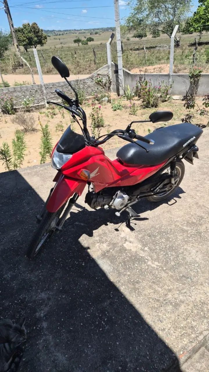 Vendo pop 100, emplacada com 2 pneus zero - Foto 2