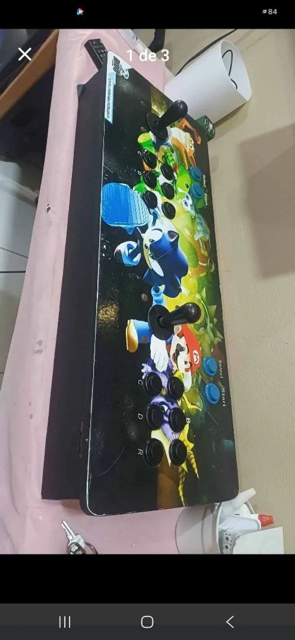 Bancada fliperama