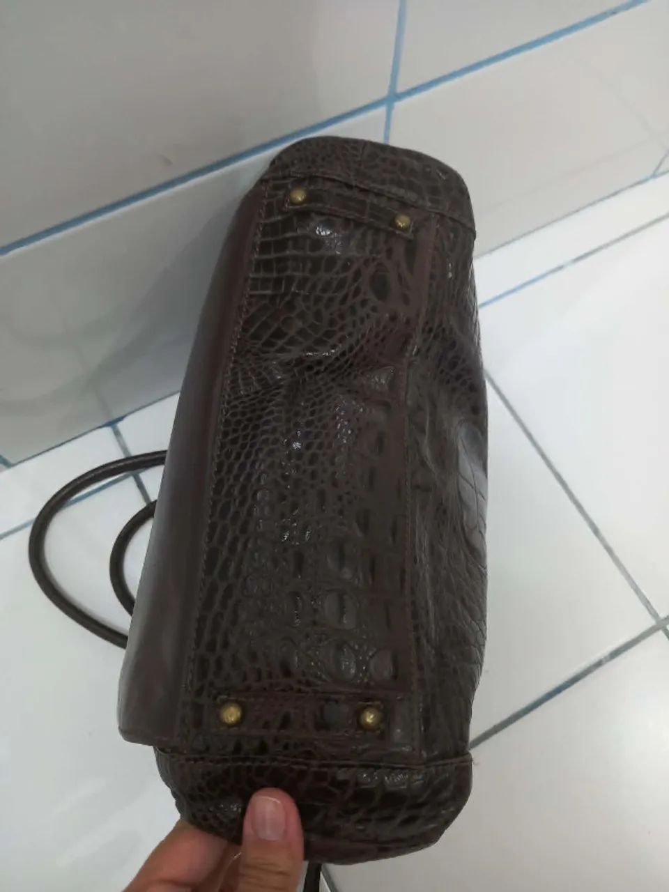 Bolsa de couro feminina - Foto 3