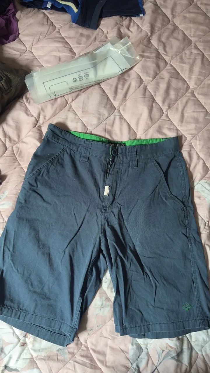 Bermuda Sarja LRG Azul