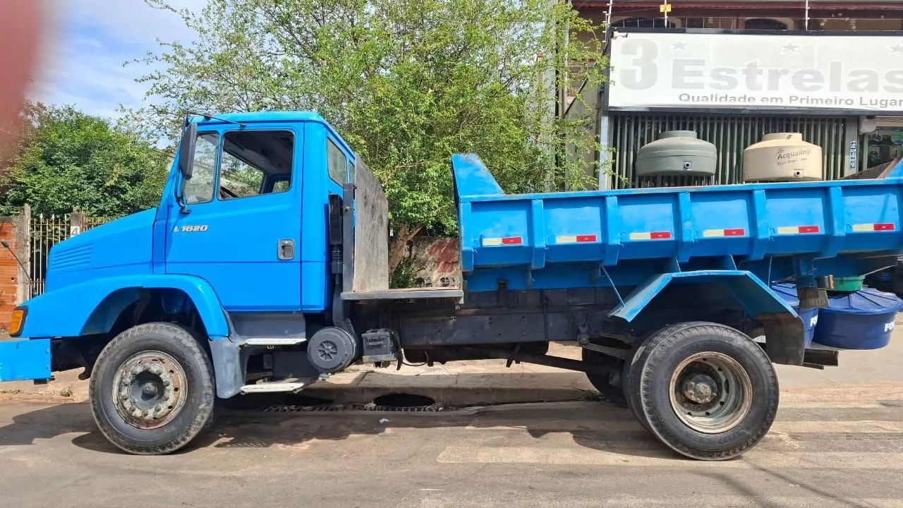 MB 1620 caminhão caçamba  - Foto 3