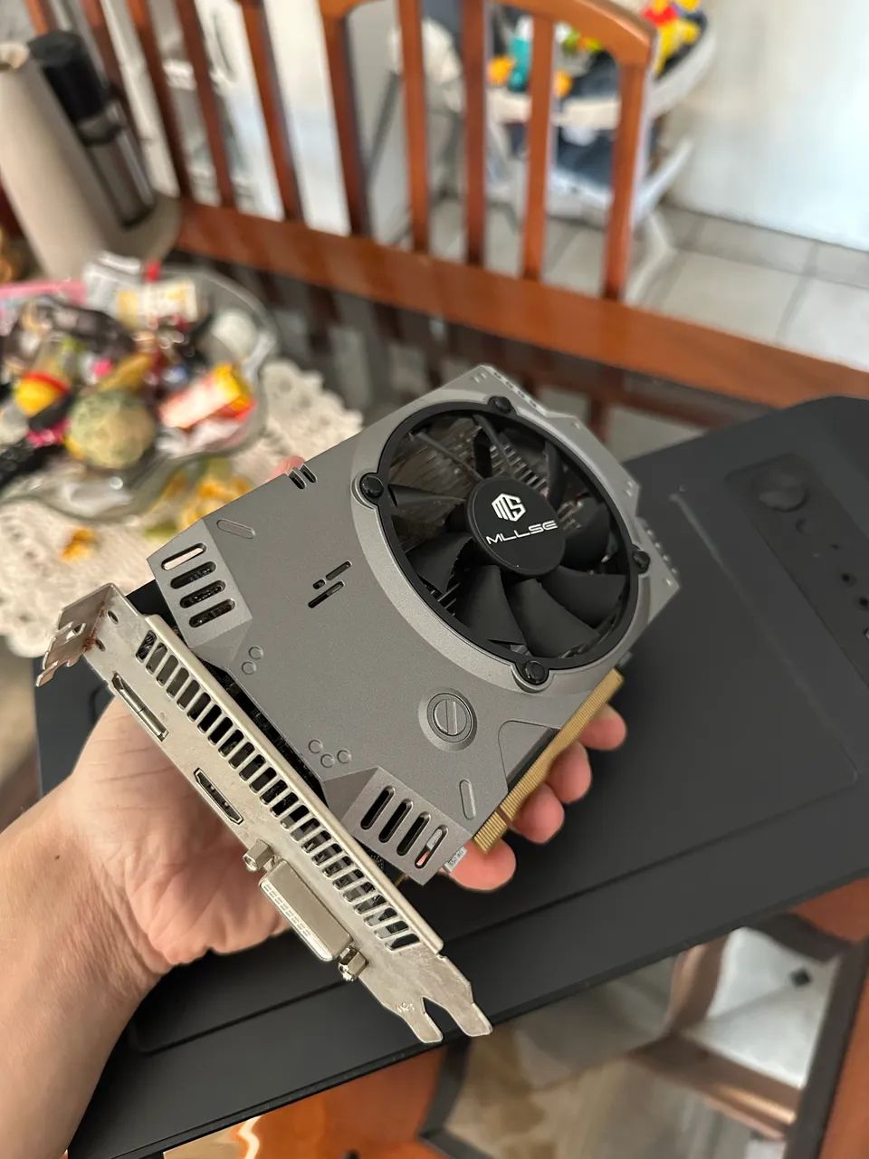 placa de vídeo MLLSE RX 550 4GB DDR5