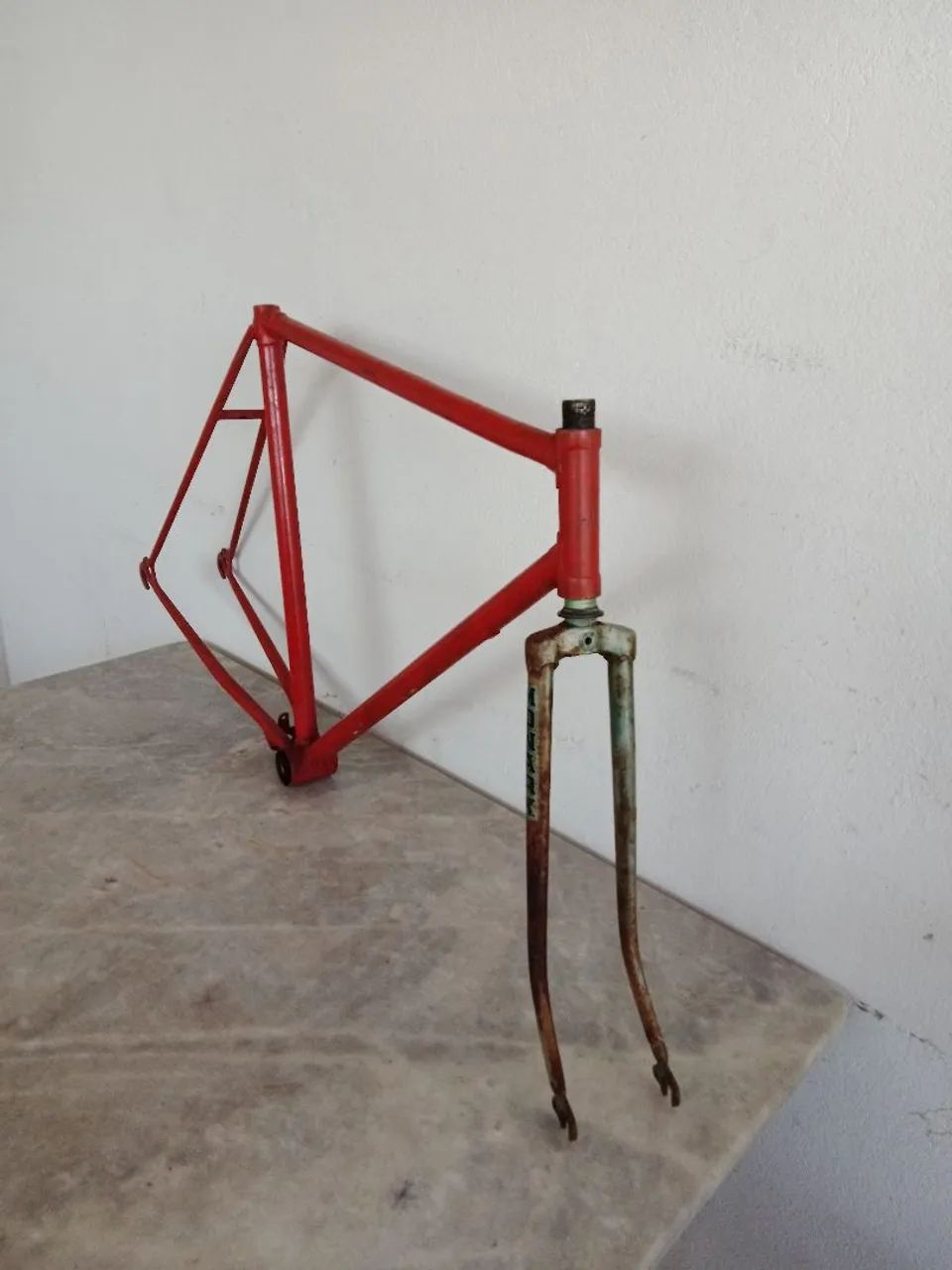 Quadro e garfo de bicicleta Monark 10  - Foto 2