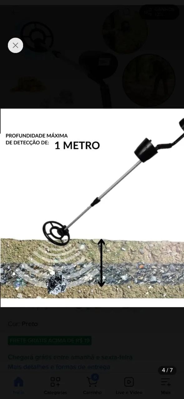 Localizador de Metais - Foto 2