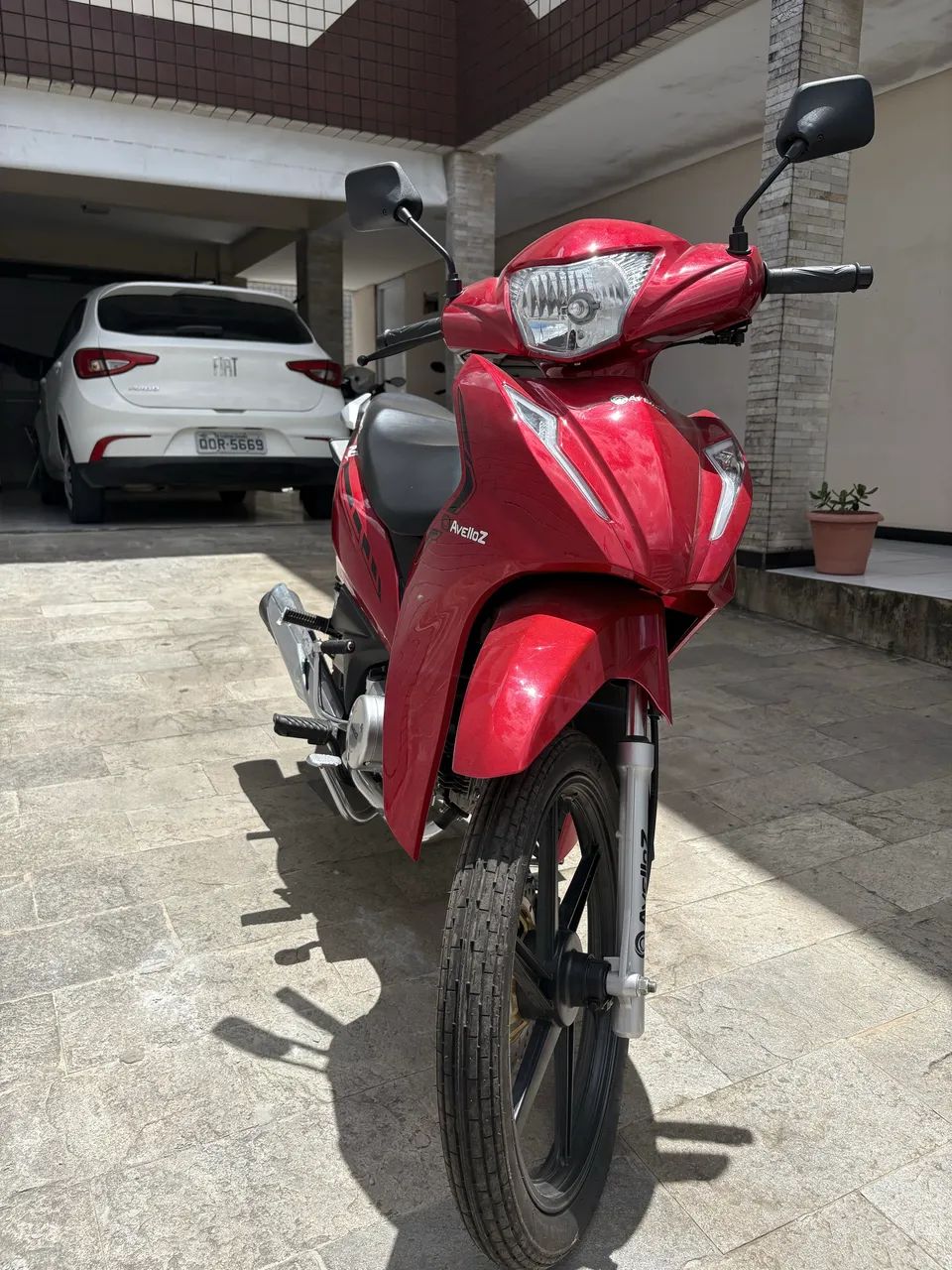 Aveloz AZ 50cc 0KM - Vermelha - Foto 4