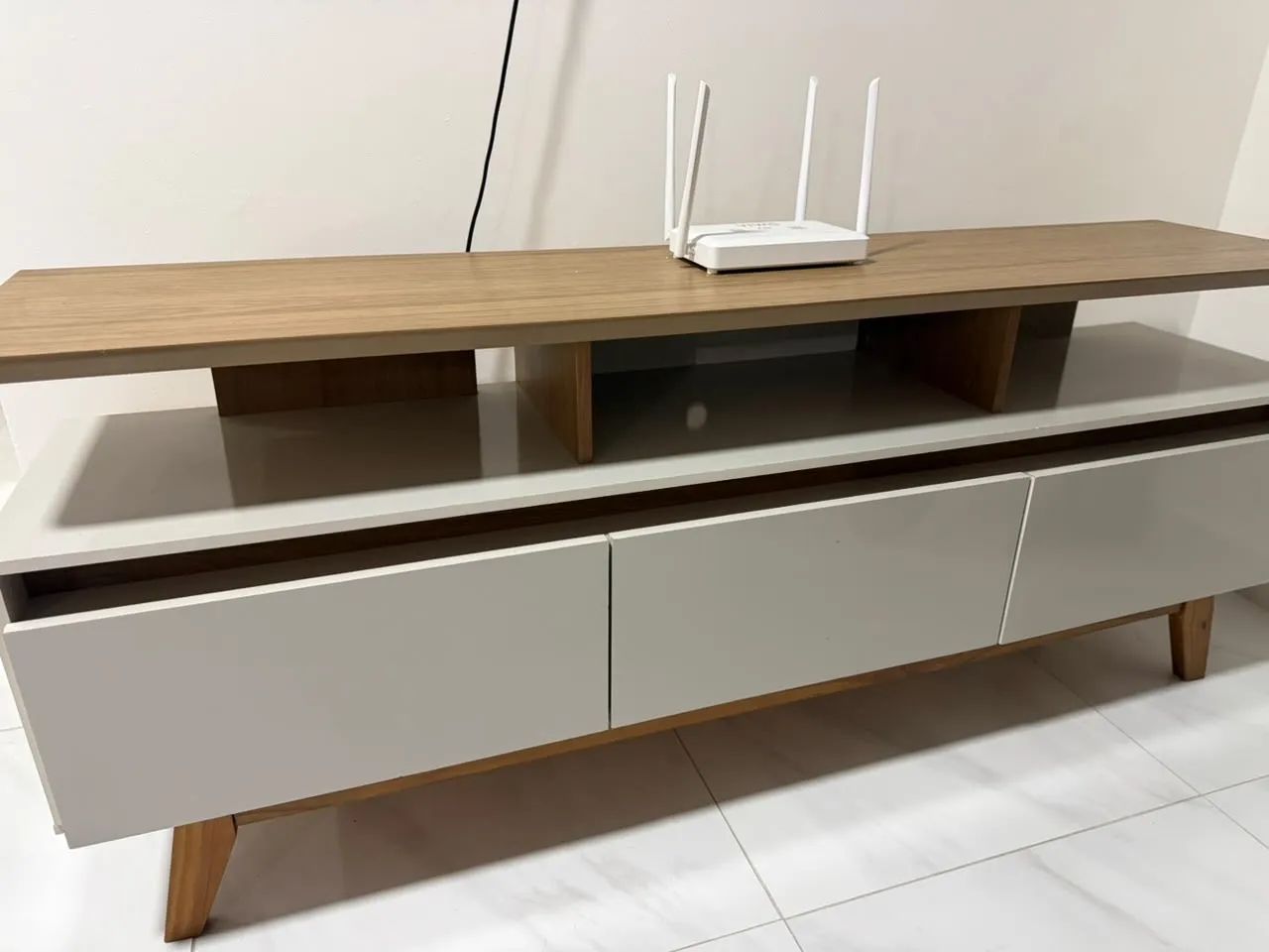 Rack com gavetas e divisórias perfeito estado  - Foto 2