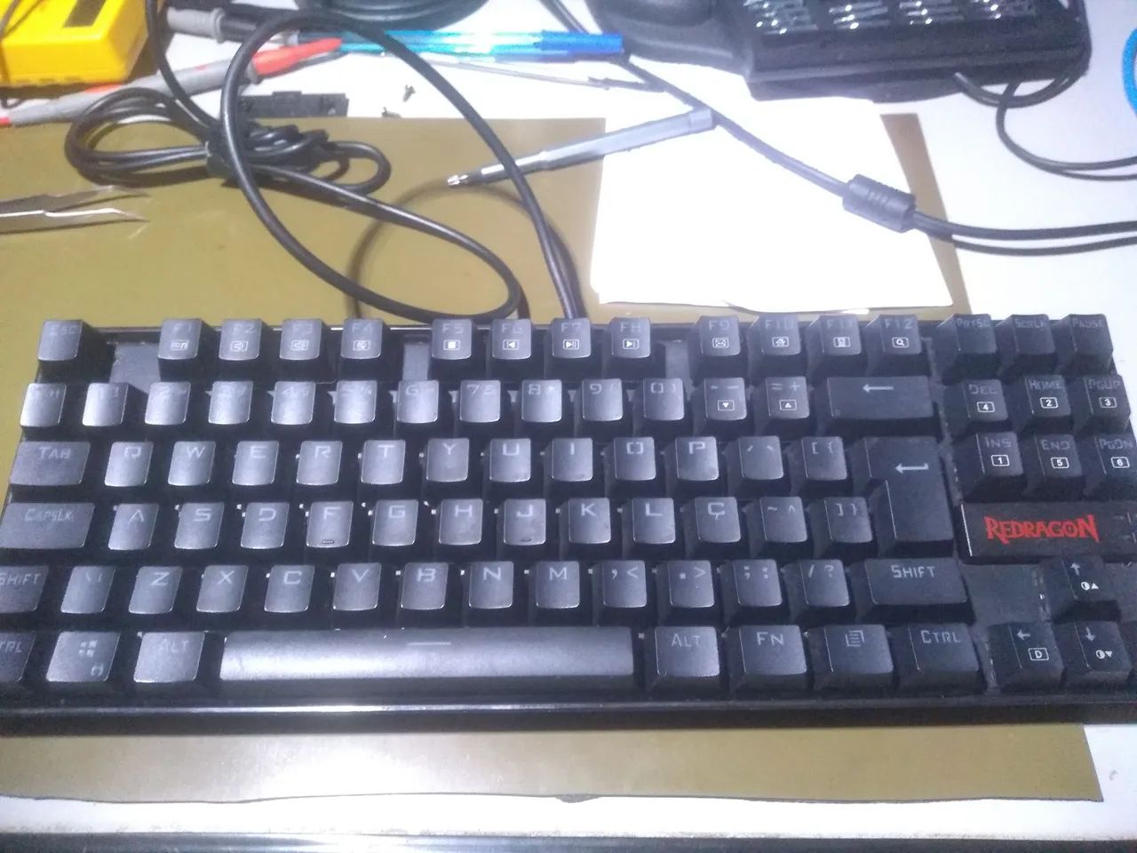 Teclado red-Dragon gamer - Foto 2