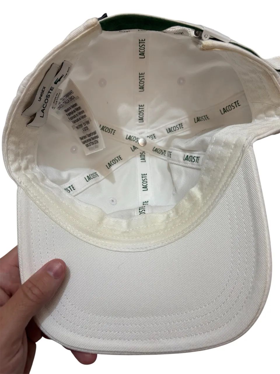 Boné Lacoste edição multicroc - Foto 4