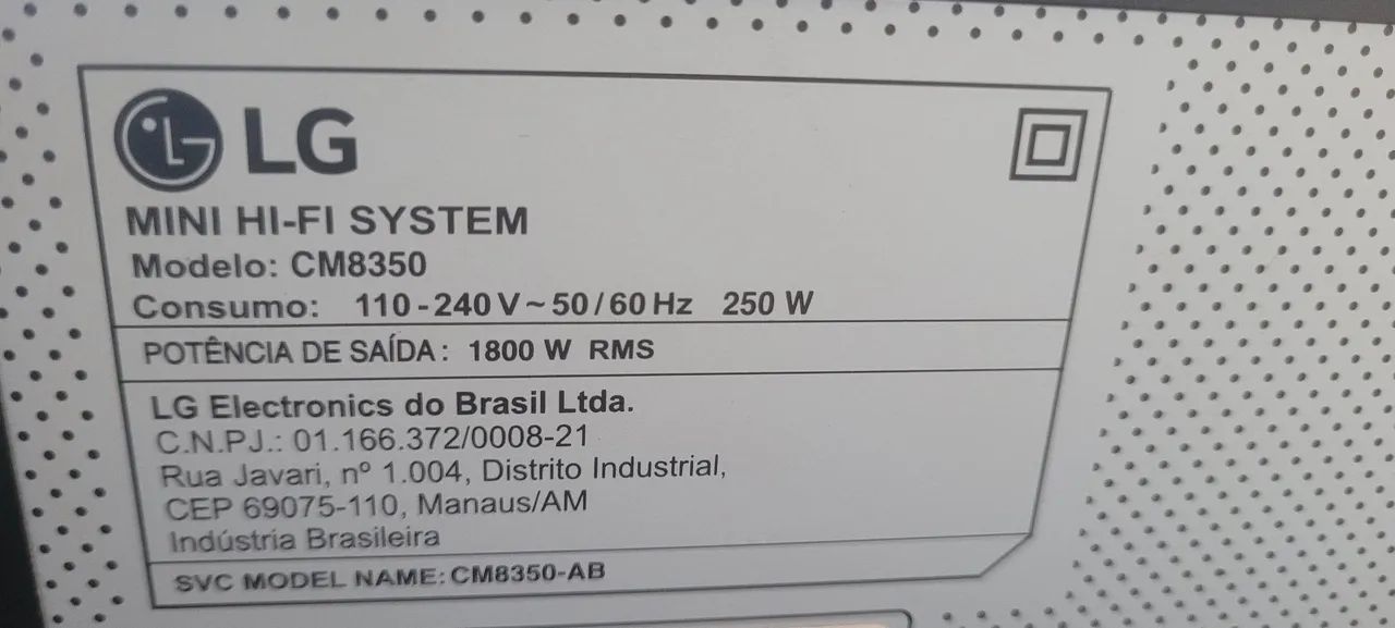 Som lg 1800wrms - Foto 4