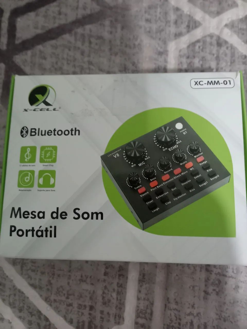 Mesa de som Portátil 