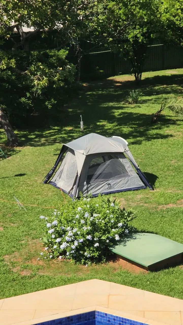 Barraca de Camping Auto-Inflável Camel - Produto Importado!