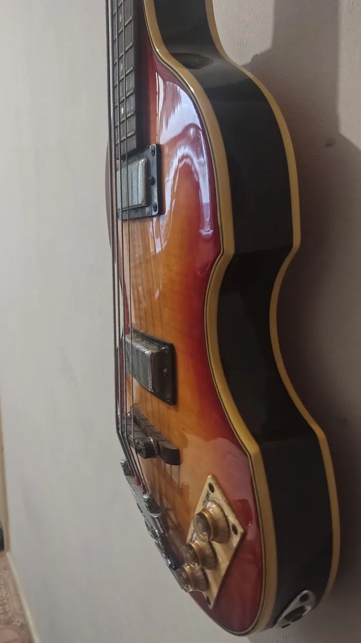 Baixo Epiphone Viola (capa grátis) - Foto 5