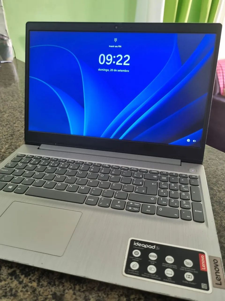 Notebook seminovo 