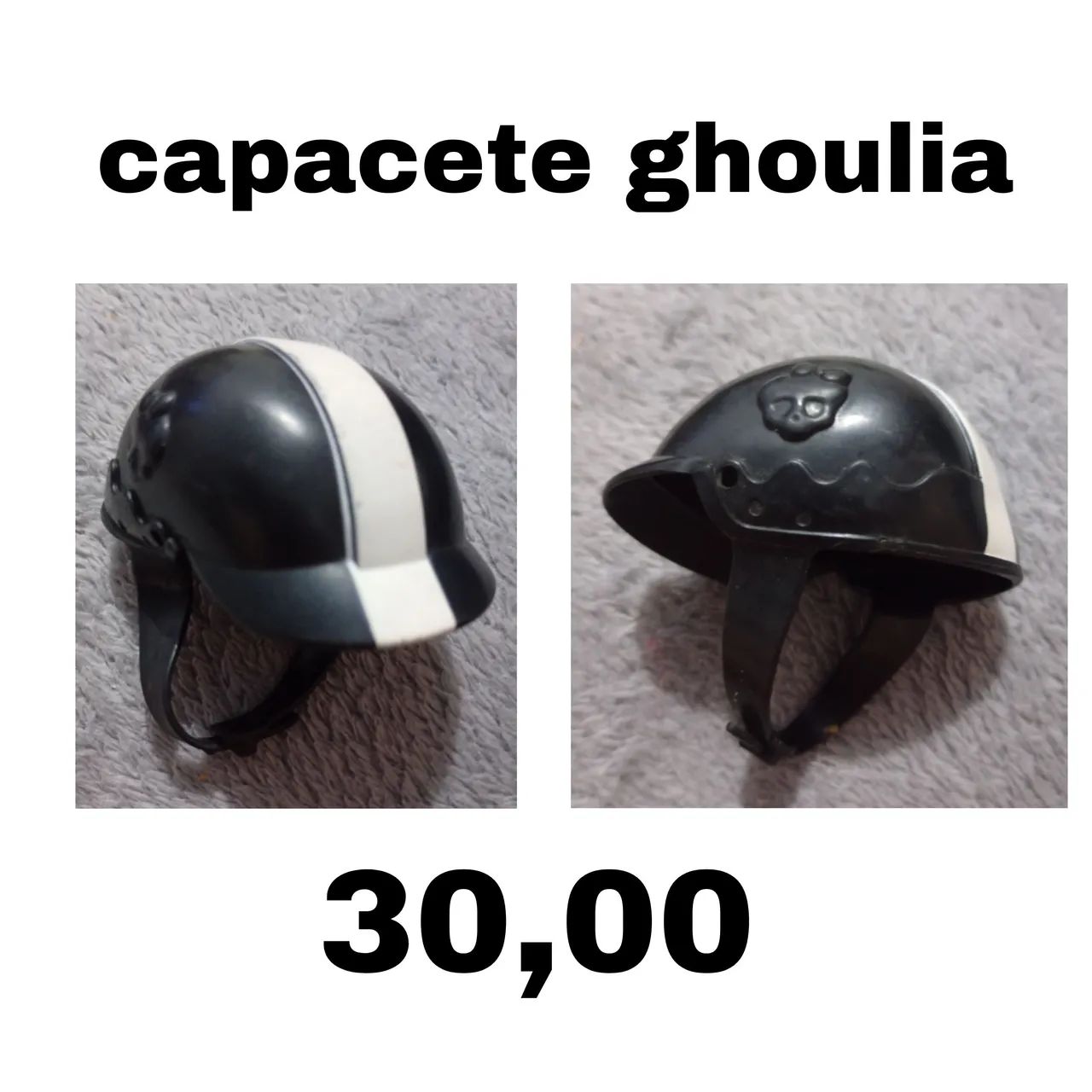 LOTE Monster high ghoulia scooter acessórios  - Foto 2