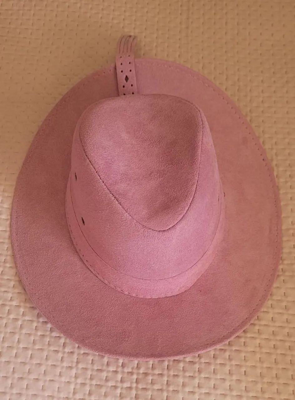 Chapéu de cowboy Rosa - Foto 2
