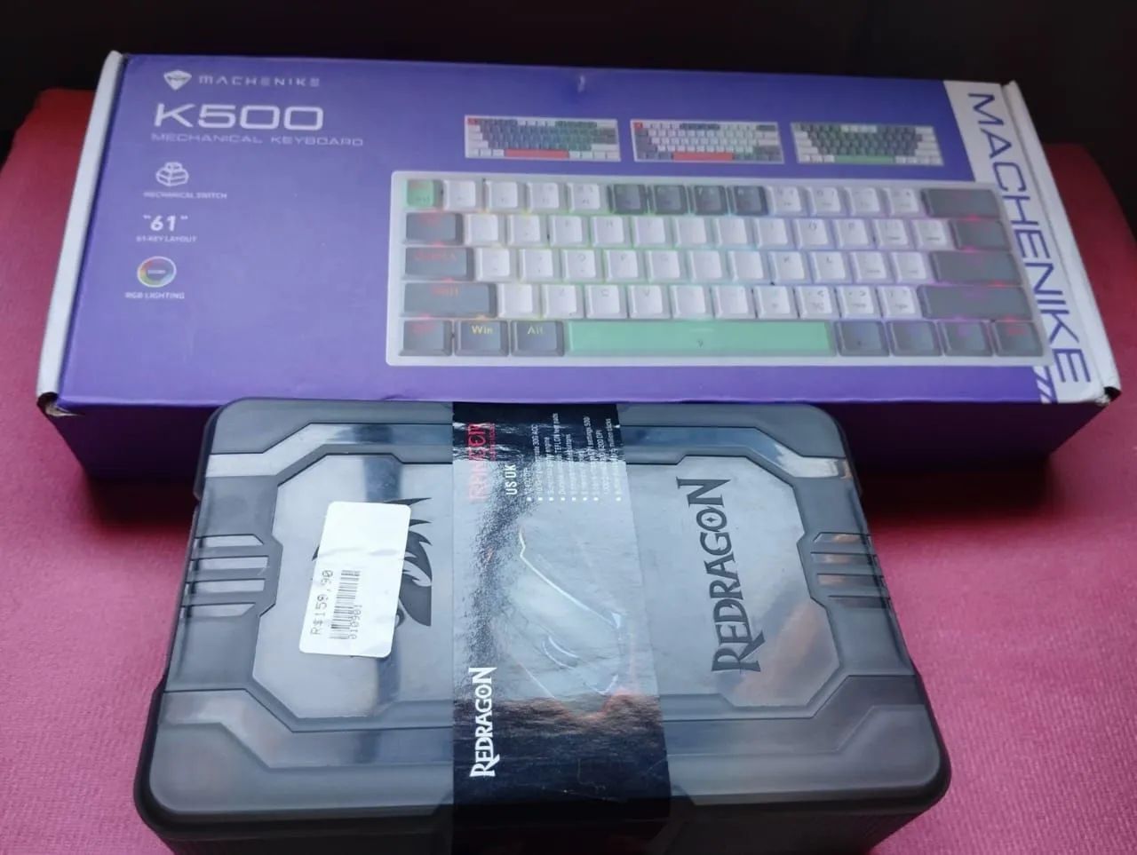 Teclado e mouse 