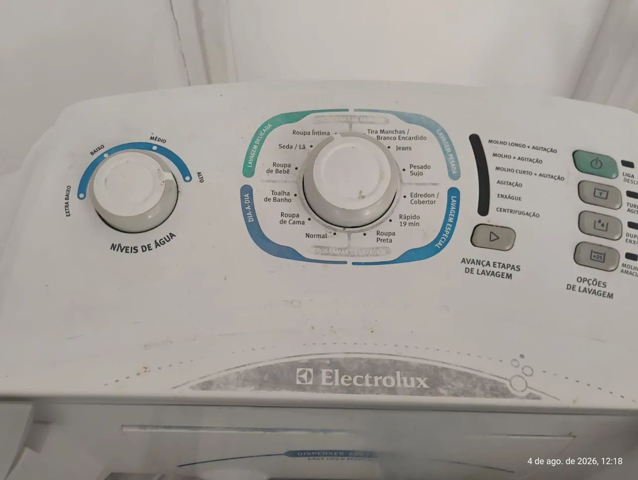 Kit Desapego máquina de lavar + geladeira Electrolux (Funcionando perfeitamente) - Foto 3