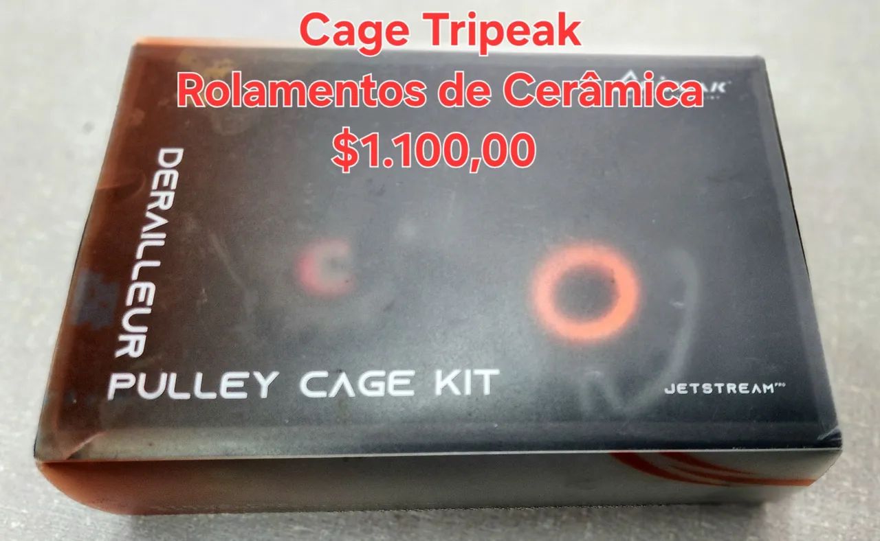 Cage Tripeak Rolamentos de cerâmica Sram Axs