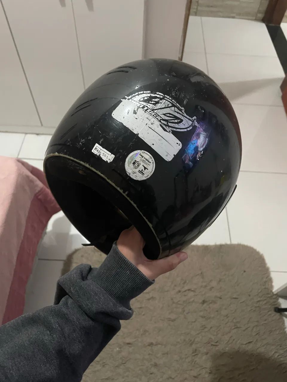 Capacete tamanho 56