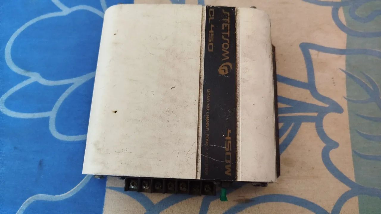 Módulo de som com caixa de grave 