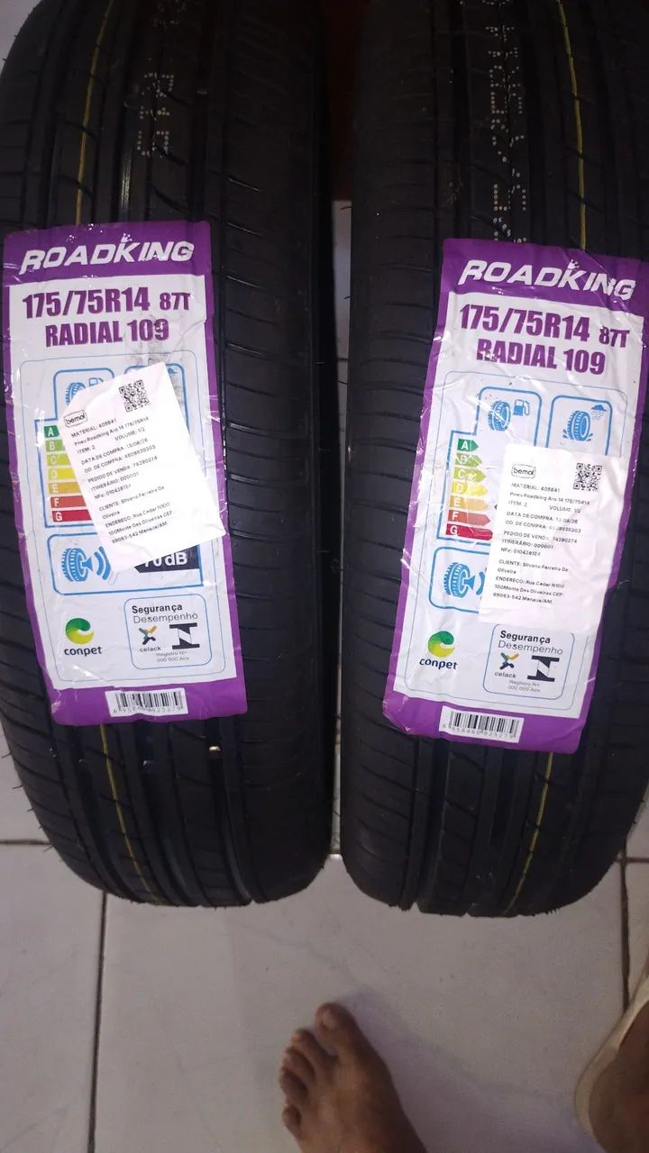 Pneu 175/75R14 