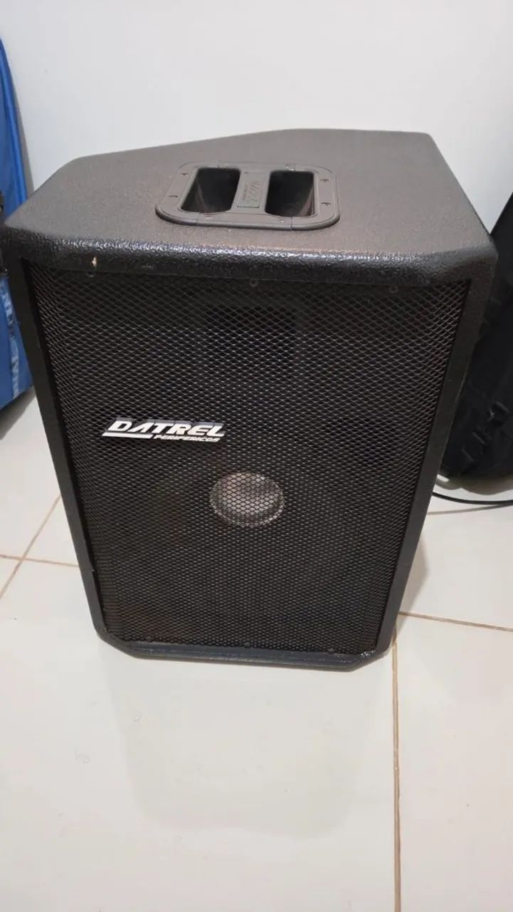 Caixas de som ativa e passiva Datrel