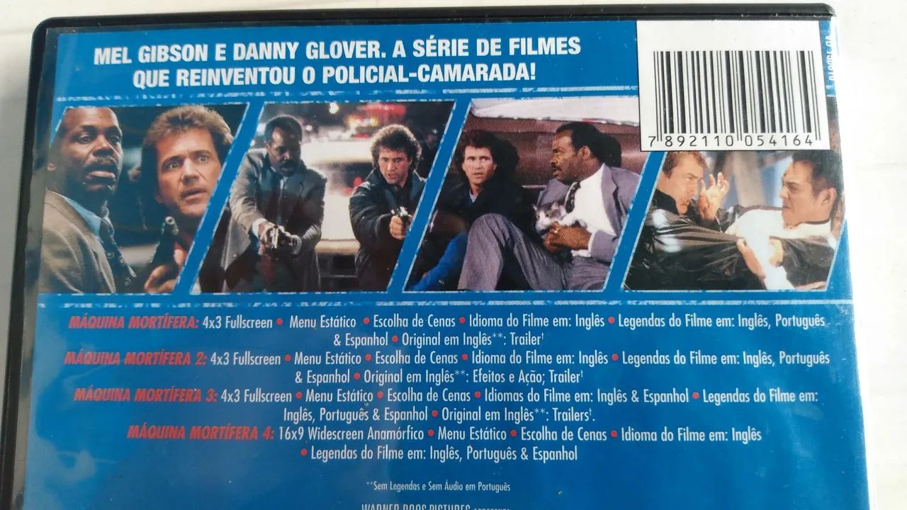 Box DVD original máquina mortífera 1/2/3/4. - Foto 2